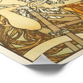 アルフォンスミュシャヴィンテージポスターウォールアート ポスター (角)