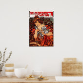 アルフォンスミュシャヴィンテージ自転車ポスター ポスター (キッチン)