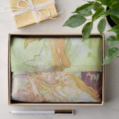 アルフォンスミュシャ春フローラヴィンテージアールヌーボー 薄葉紙 (ギフト)