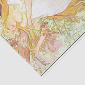 アルフォンスミュシャ春フローラヴィンテージアールヌーボー 薄葉紙 (詳細)