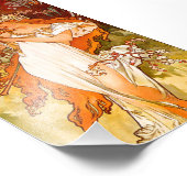 アルフォンスミュシャ春 フォトプリント            (角)