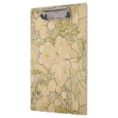 アルフォンスミュシャ牡丹バラズファウン1897 クリップボード (左)