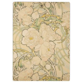 アルフォンスミュシャ牡丹バラズファウン1897 クリップボード (裏面)