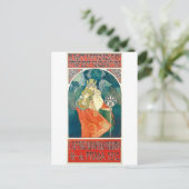 アルフォンスミュシャ第6ソコルフェスティバル, 1912 ポストカード (スタンド正面)