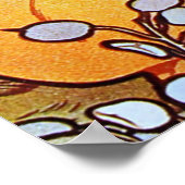 アルフォンスミュシャ素晴らしアールヌーボー女性#15 ポスター (角)