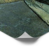 アルフォンスミュシャ素晴らしアールヌーボー女性#18 ポスター (角)