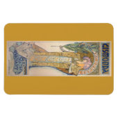 アルフォンスミュシャ絵画ズ マグネット (横)