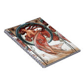 アルフォンスミュシャ1898ダンス ノートブック (右側)