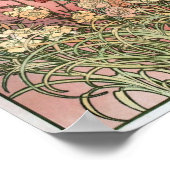 アルフォンスミュシャ-アールヌーボーポスター ポスター (角)