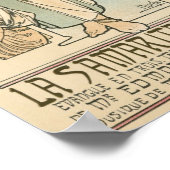 アルフォンスミュシャ-アールヌーボーポスター ポスター (角)