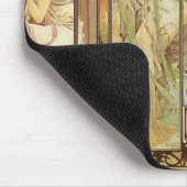 アルフォンスミュシャ-アールヌーボーマスター マウスパッド (コーナー)