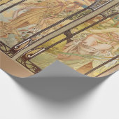 アルフォンスミュシャ-アールヌーボーマスター ラッピングペーパー (角)