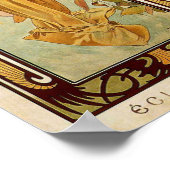 アルフォンスミュシャ – エクラットデュジュールポスター ポスター (角)