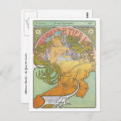 アルフォンスミュシャ – オーカルティエラテンポストカード ポストカード (正面/裏面)