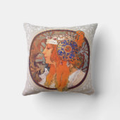 アルフォンスミュシャ クッション (裏面)