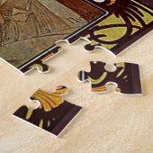 アルフォンスミュシャ、ザ・タイムズ・オブ・デイ ジグソーパズル (側面)