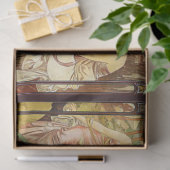 アルフォンスミュシャ、ザ・タイムズ・オブ・デイ 薄葉紙 (ギフト)