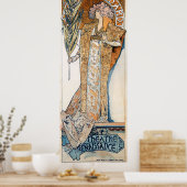 アルフォンスミュシャ – ジスモンダ – アールヌーボー ポスター (キッチン)