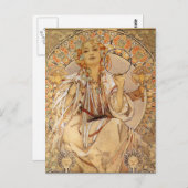 アルフォンスミュシャ – スラビア ポストカード (正面/裏面)