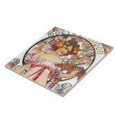 アルフォンスミュシャ タイル (側面)