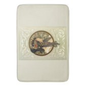 アルフォンスミュシャ – ビザンチンヘッズブルネット バスマット (正面縦)