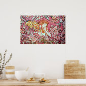 アルフォンスミュシャ。フェムパルミレフルーア1900 ポスター (キッチン)