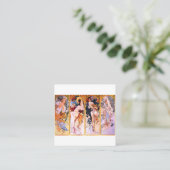 アルフォンスミュシャ – フォーシーズンズ スクエア名刺 (スタンド正面)