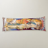 アルフォンスミュシャ ボディピロー (裏面)