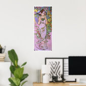 アルフォンスミュシャ。ラバラ/バラ, 1897 ポスター (ホームオフィス)