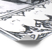 アルフォンスミュシャ。ラルーネ/ムーン1902 ポスター (角)