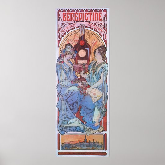 アルフォンスミュシャ。ロレンザッチオ， 1896 ポスター (正面)