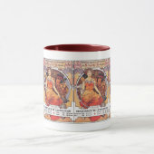 アルフォンスミュシャ – ワールドズフェア1904セントルイス マグカップ (中央)