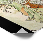 アルフォンスミュシャ – 冬プリント ポスター (角)