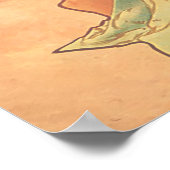 アルフォンスミュシャ – 冬 – ザシーズンズ ポスター (角)