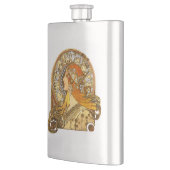 アルフォンスミュシャ〔占星術の〕十二宮図アールヌーボーウーマン フラスク (左)