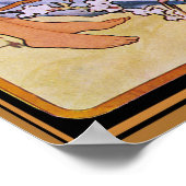 アルフォンスミュシャ~四季ポスター ポスター (角)