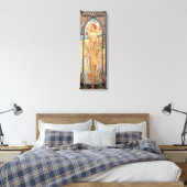 アルフォンスミュシャ、明るさ キャンバスプリント (インサイチュ (寝室))