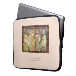 アルフォンスミュシャ – 時刻 ラップトップスリーブ