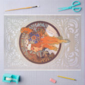 アルフォンスミュシャ 薄葉紙 (クラフト)