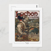 アルフォンスミュシャ#117 -ファインアートはがき ポストカード (正面/裏面)