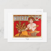 アルフォンスミュシャ#186 -ファインアートはがき ポストカード (正面/裏面)