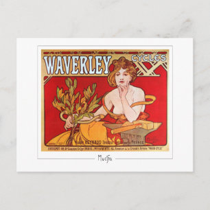 アルフォンスミュシャ#186 -ファインアートはがき ポストカード