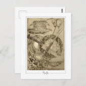 アルフォンスミュシャ#210 -ファインアートはがき ポストカード (正面/裏面)