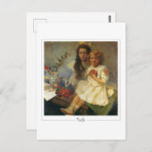 アルフォンスミュシャ#331 -ファインアートはがき ポストカード (正面/裏面)