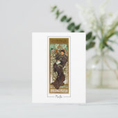 アルフォンスミュシャ#371 -ファインアートはがき ポストカード (スタンド正面)