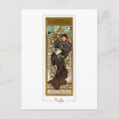 アルフォンスミュシャ#371 -ファインアートはがき ポストカード (正面)
