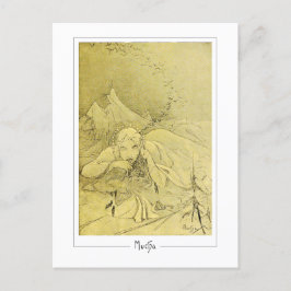 アルフォンスミュシャ#372 -ファインアートはがき ポストカード