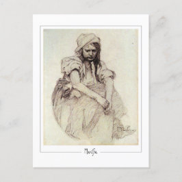 アルフォンスミュシャ#384 -ファインアートはがき ポストカード