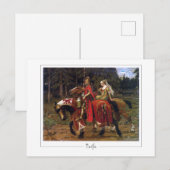 アルフォンスミュシャ#397 -ファインアートはがき ポストカード (正面/裏面)