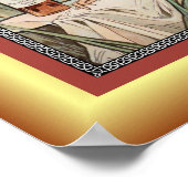 アルフォンスミュシャ~Afficheコニャック~コニャックポスター~ ポスター (角)